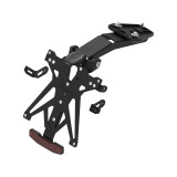 Kit support de plaque réglable Lightech KTARTR114A2 | Oxmoto