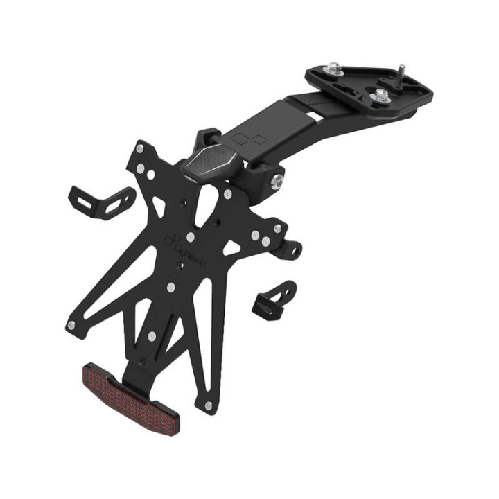 Kit support de plaque réglable Lightech KTARTR114A2 | Oxmoto