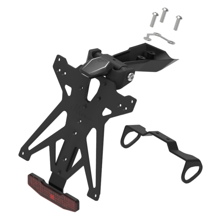 Kit support de plaque réglable Lightech KTARYA118A2 | Oxmoto