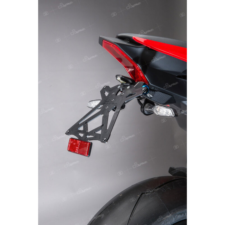 Kit support de plaque réglable Lightech KTARYA118A2 | Oxmoto