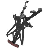 Kit support de plaque réglable Lightech KTARSU109A2 | Oxmoto