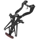 Kit support de plaque réglable Lightech KTARTR105A2 | Oxmoto