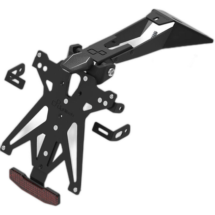 Kit support de plaque réglable Lightech KTARAP110A2 | Oxmoto