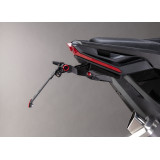 Kit support de plaque réglable Lightech KTARHO124A2 | Oxmoto