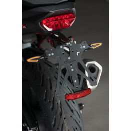 Kit support de plaque réglable Lightech KTARHO123A2 | Oxmoto