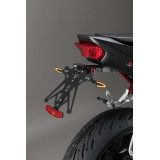 Kit support de plaque réglable Lightech KTARHO123A2 | Oxmoto