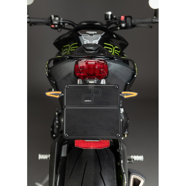 Kit support de plaque réglable Lightech KTARTR111A2 | Oxmoto