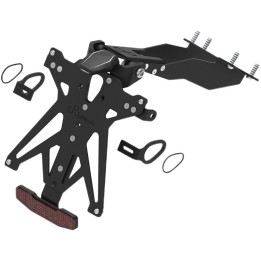 Kit support de plaque réglable Lightech KTARYA130A2 | Oxmoto