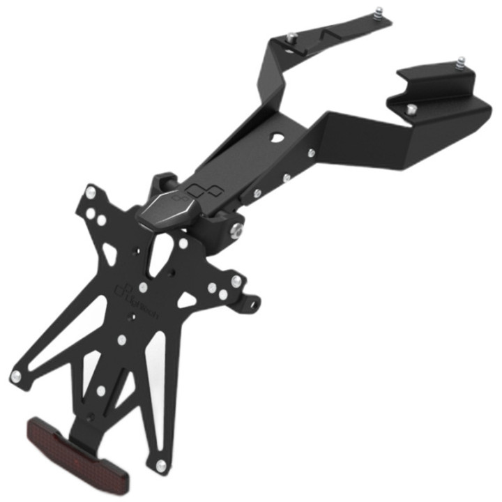 Kit support de plaque réglable Lightech KTARFA101A2 | Oxmoto
