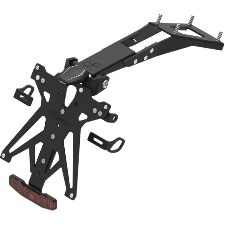 Kit support de plaque réglable Lightech KTARDU115A2 | Oxmoto