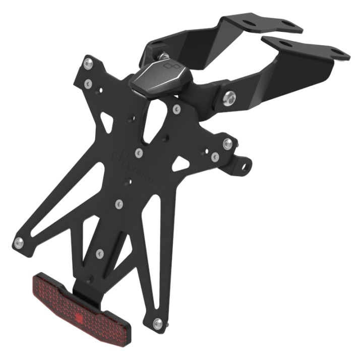 Kit support de plaque réglable Lightech KTARSU111A2 | Oxmoto