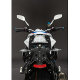 Kit support de plaque réglable Lightech KTARBM105A2 | Oxmoto
