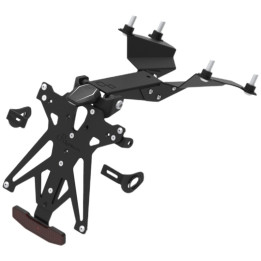 Kit support de plaque réglable Lightech KTARHO118A2 | Oxmoto