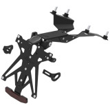 Kit support de plaque réglable Lightech KTARHO118A2 | Oxmoto