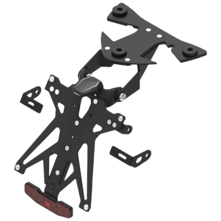 Kit support de plaque réglable Lightech KTARBM105A2 | Oxmoto