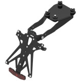 Kit support de plaque réglable Lightech KTARDU112A2 | Oxmoto