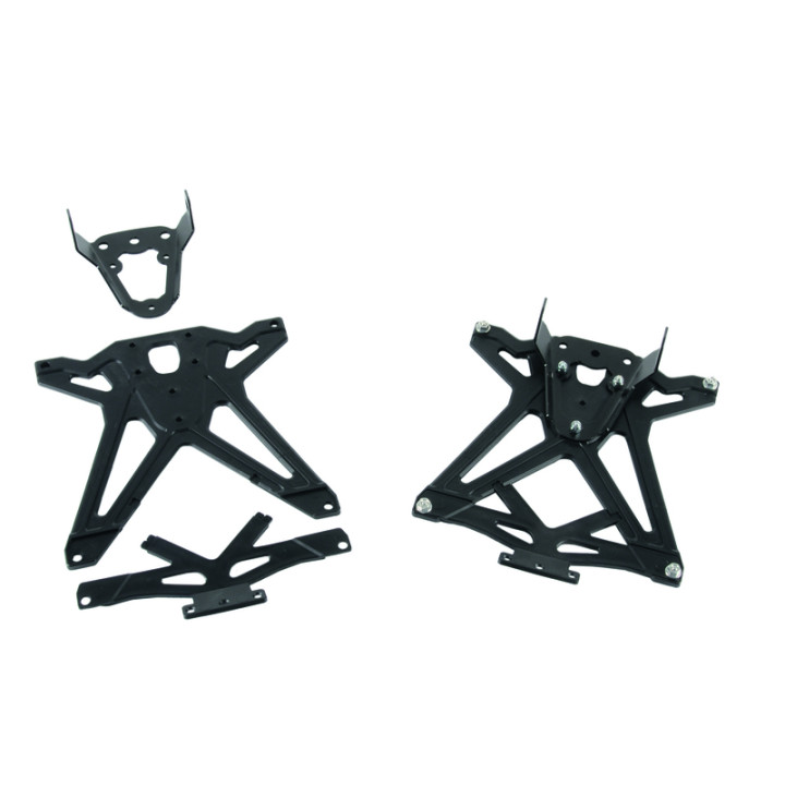Kit support de plaque réglable Lightech KTARDU112A2 | Oxmoto