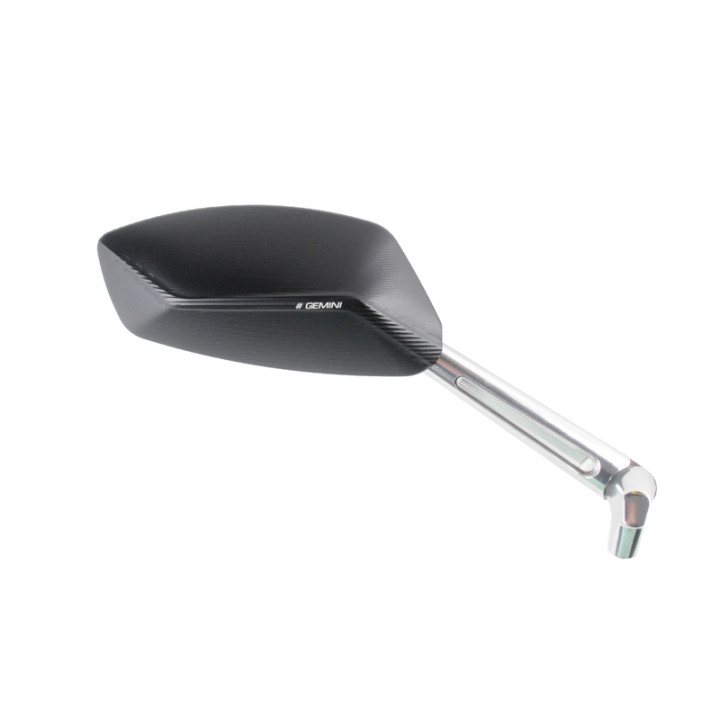 Rétroviseur Lightech aluminium - M10x1,25 - Paire SPEAL027NER