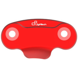 Cache-orifices rétroviseur Lightech - Paire - Rouge SPE127ROS