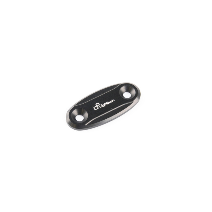 Cache-orifices rétroviseur Lightech - Paire - Noir SPE103NER