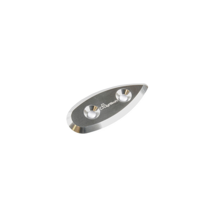 Cache-orifices rétroviseur Lightech - Paire - Argent SPE110SIL
