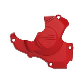 Protection de carter d'allumage Polisport rouge Honda crf450r