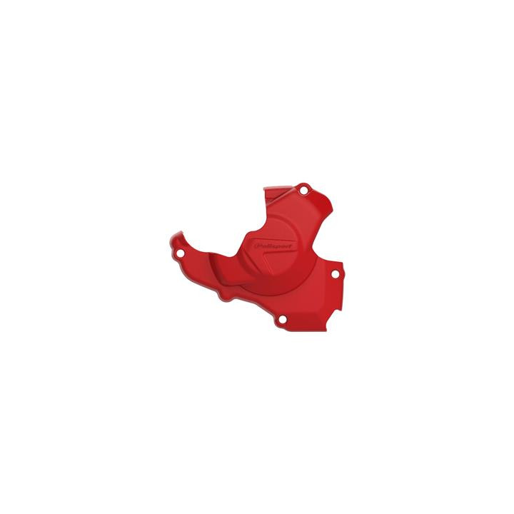 Protection de carter d'allumage Polisport rouge Honda crf450r