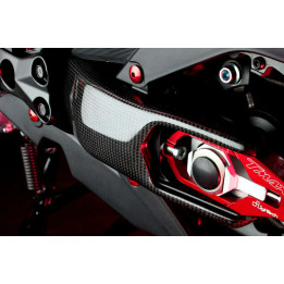 Protection de bras oscillant Lightech carbone brillant CARY4660