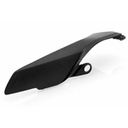 Carter de chaine Lightech carbone brillant CARD1012 | Oxmoto