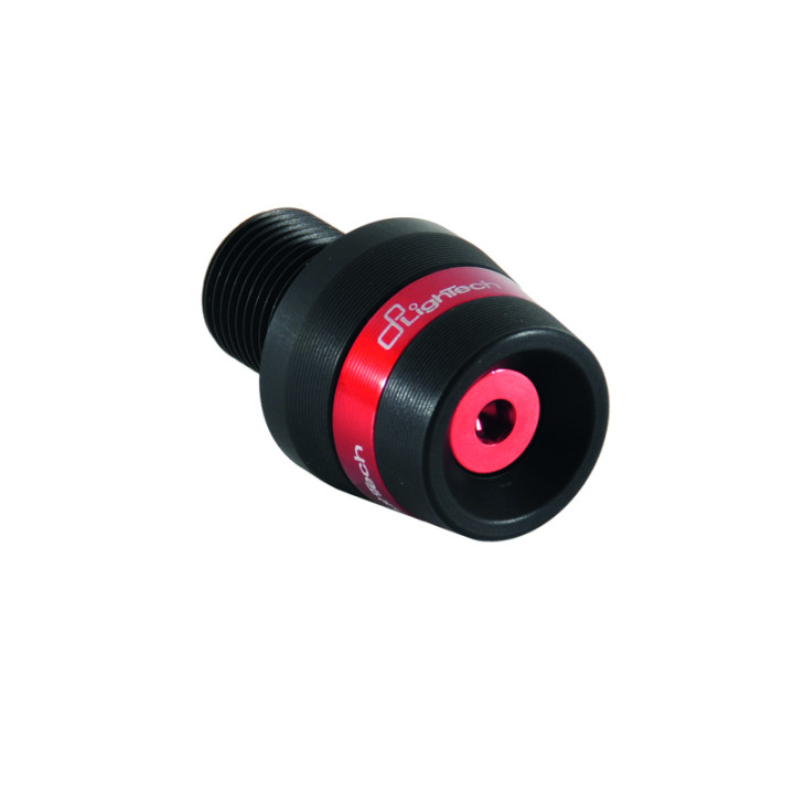 Embout de guidon Lightech - Série 300 - Rouge KTM319ROS