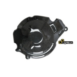 Couvre-carter alternateur Lightech carbone brillant CARS6540