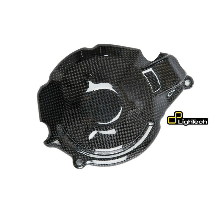 Couvre-carter alternateur Lightech carbone brillant CARS6540
