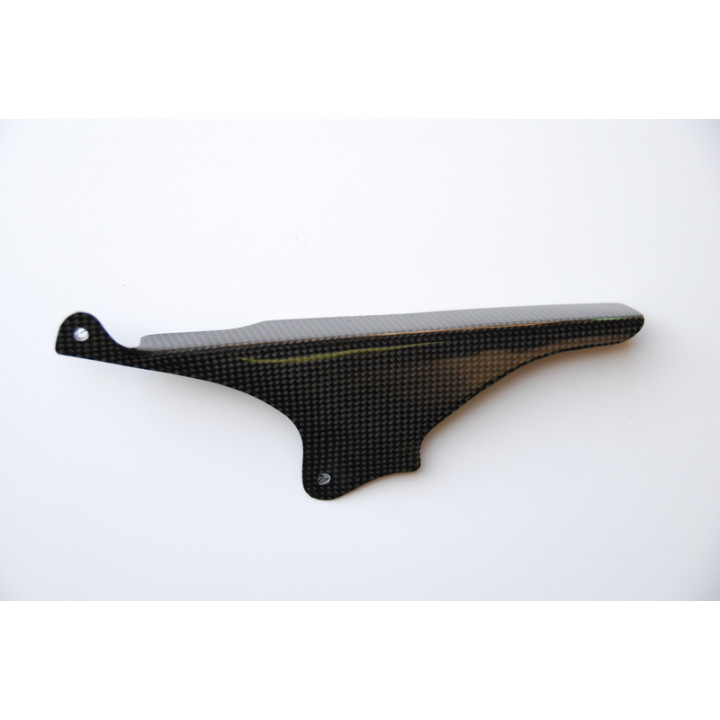 Carter de chaine Lightech carbone brillant CARA3012 | Oxmoto