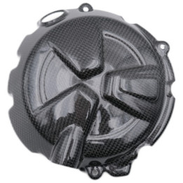 Couvre-carter embrayage Lightech carbone brillant CARB1930