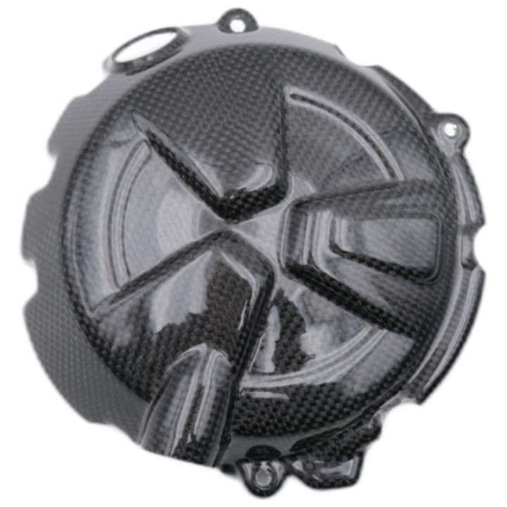 Couvre-carter embrayage Lightech carbone brillant CARB1930