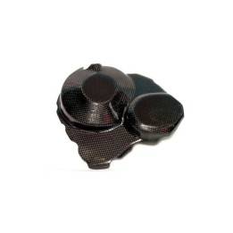 Couvre carter embrayage Lightech carbone brillant CARH6530