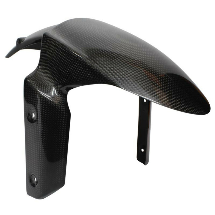 Garde boue avant Lightech carbone brillant CARK9810 | Oxmoto