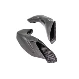 Entrée d'air Lightech carbone brillant CARS6519 | Oxmoto