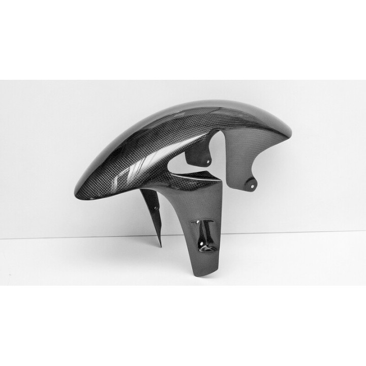 Garde boue avant Lightech carbone brillant CARY5010 | Oxmoto