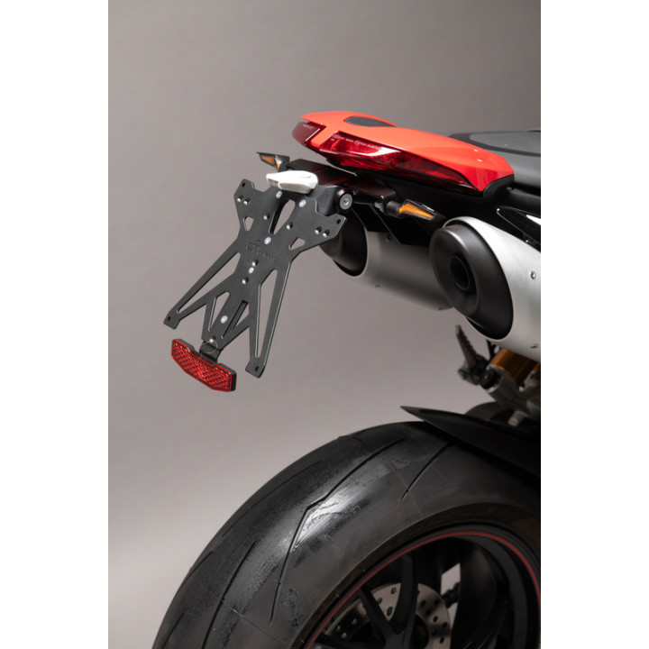 Kit support de plaque réglable Lightech KTARDU114A2 | Oxmoto