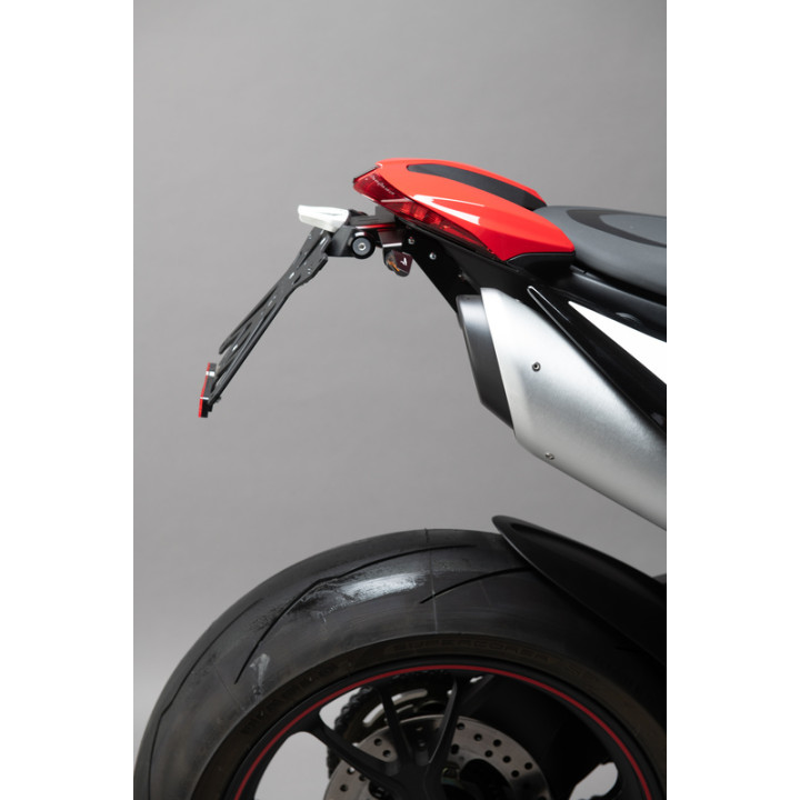 Kit support de plaque réglable Lightech KTARDU114A2 | Oxmoto
