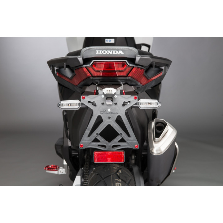 Kit support de plaque réglable Lightech KTARHO115A2 | Oxmoto