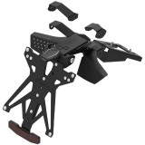 Kit support de plaque réglable Lightech KTARDU114A2 | Oxmoto