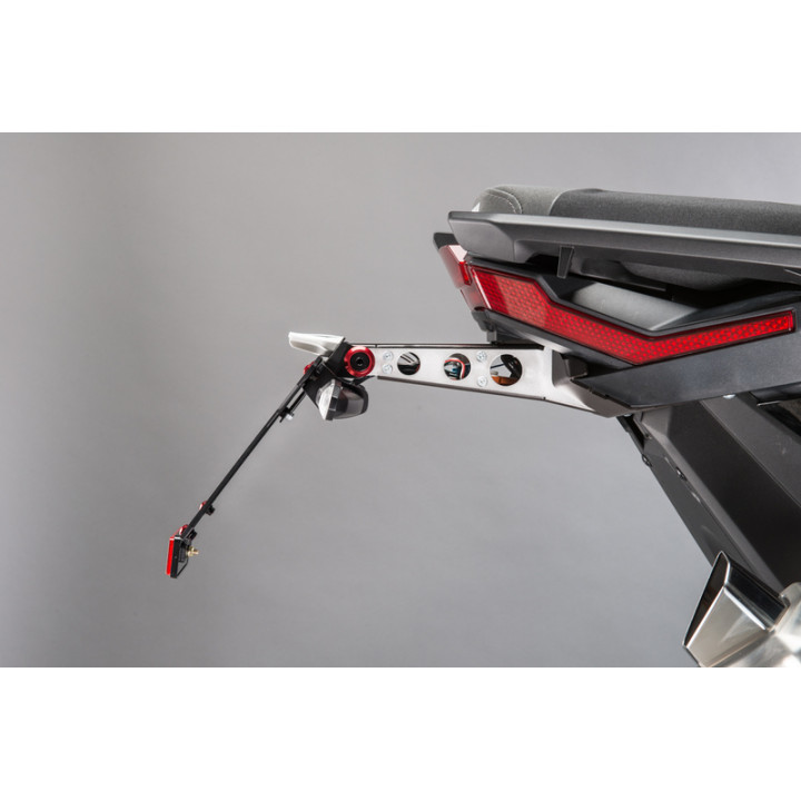 Kit support de plaque réglable Lightech KTARHO115A2 | Oxmoto