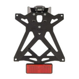 Kit support de plaque réglable Lightech KTARHO115A2 | Oxmoto