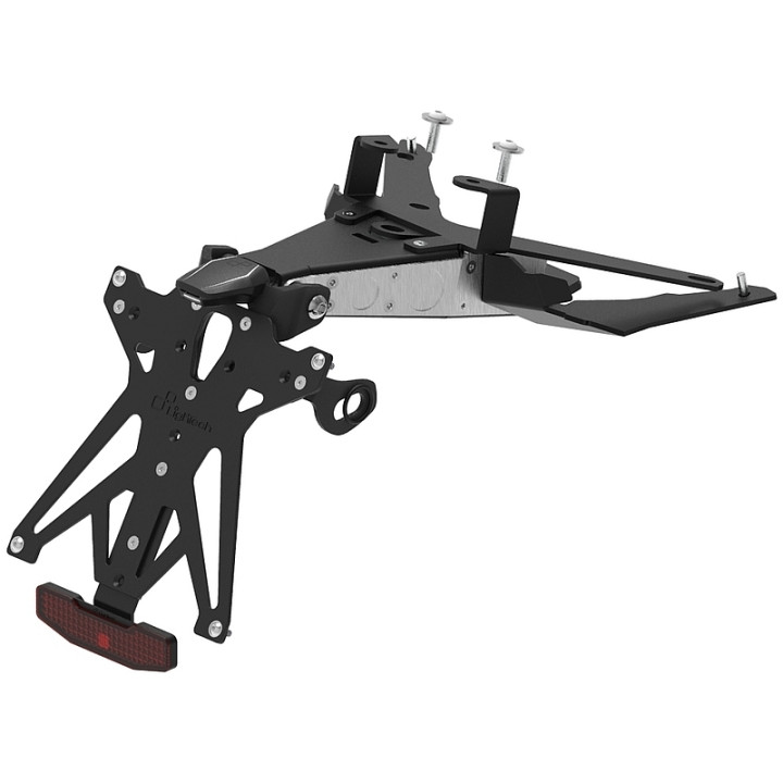 Kit support de plaque réglable Lightech KTARHO115A2 | Oxmoto