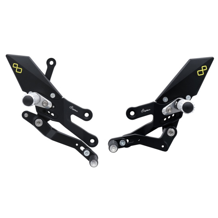 Commandes reculées réglables Lightech repliables - sélection standard FTRYA018W