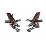 Commandes reculées réglables Lightech Racing - sélection standard FTRSU003R