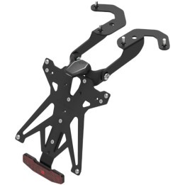 Kit support de plaque réglable Lightech KTARYA113A2 | Oxmoto