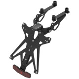 Kit support de plaque réglable Lightech KTARYA109A2 | Oxmoto